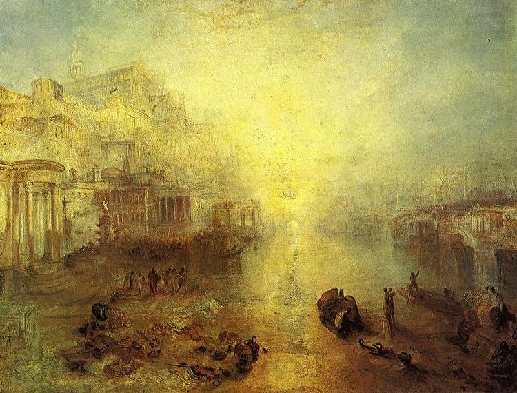 Joseph Mallord William Turner Ancient Italy France oil painting art